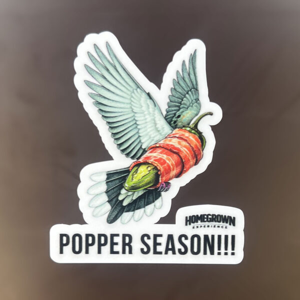 Dove Popper Sticker